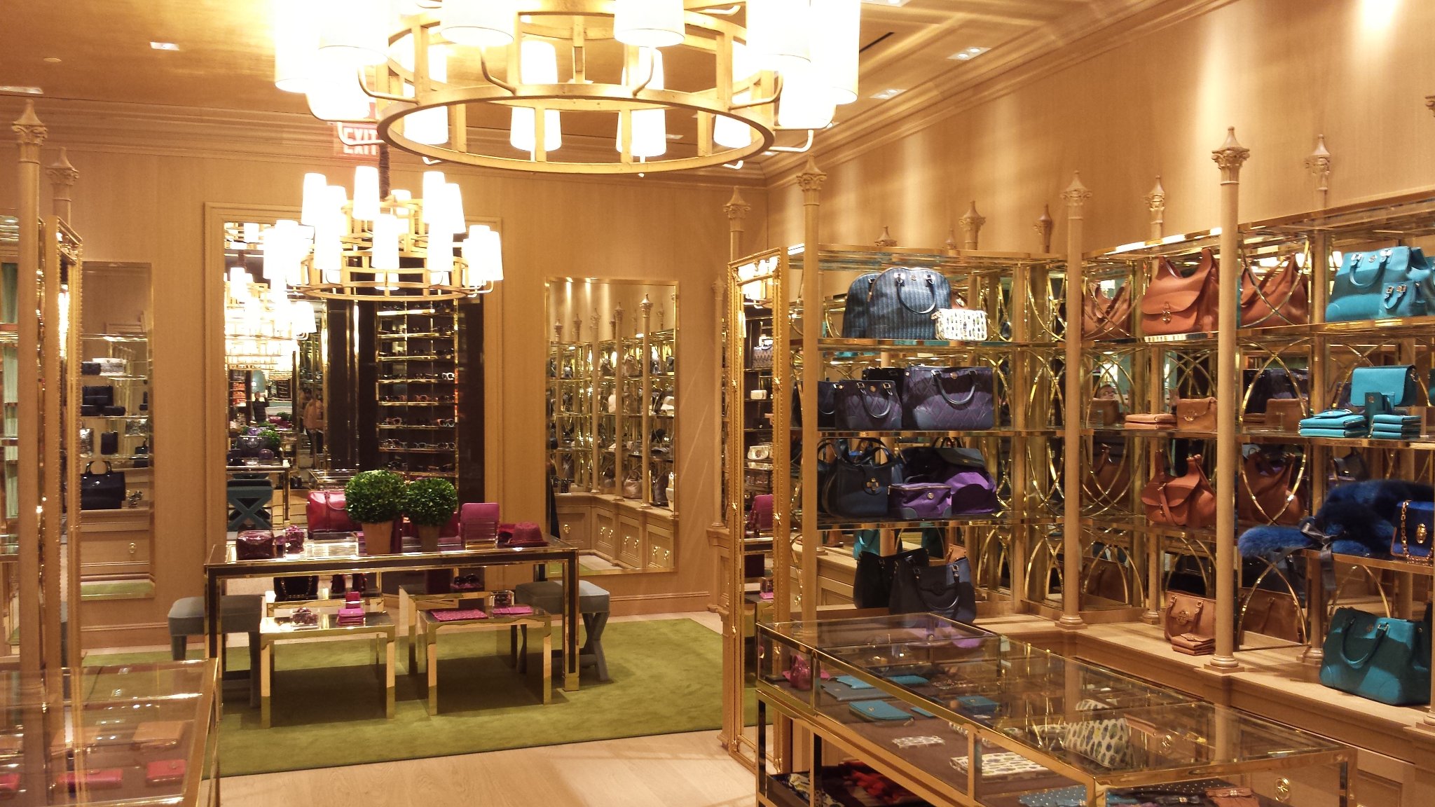 Tory Burch Georgetown retail interior
